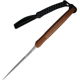 Civivi Tamashii Brown Micarta D2 Steel Fixed Blade Knife w/ Belt Sheath 190465
