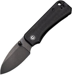 Civivi Baby Banter Linerlock Black G10 Folding Nitro-V Drop Point Knife 19068S2