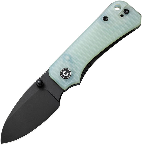 Civivi Baby Banter Linerlock Jade G10 Folding Nitro-V Pocket Knife 19068S8