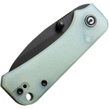 Civivi Baby Banter Linerlock Jade G10 Folding Nitro-V Pocket Knife 19068S8