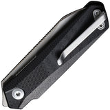 Civivi Ki-V Plus Pocket Knife Linerlock Black G10 Folding Nitro-V Blade 20005B1
