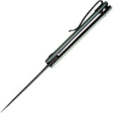 Civivi Bo Linerlock Jade G10 Folding Nitro-V Drop Point Pocket Knife 20009B4
