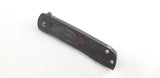 Civivi Bo Linerlock Black/Red Carbon Fiber Folding Nitro-V Pocket Knife 20009BB