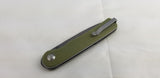 Civivi Stylum Slip Joint Olive Green Micarta Folding 10Cr15CoMoV Knife 20010BB