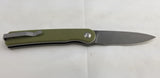 Civivi Stylum Slip Joint Olive Green Micarta Folding 10Cr15CoMoV Knife 20010BB