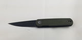 Civivi Lumi Linerlock Green Micarta Folding 14C28N Drop Pt Pocket Knife 200241