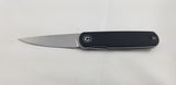 Civivi Lumi Linerlock Black G10 Folding 14C28N Drop Point Pocket Knife 200243
