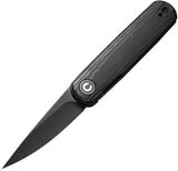 Civivi Lumi Linerlock Black G10 Handle 14C28N Stainless Folding Knife 200244