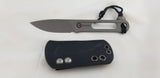 Civivi Minimis Gray 10Cr15CoMoV Fixed Blade Neck Knife w/ Kydex Sheath 200262