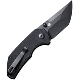 Civivi Thug 2 Pocket Knife Linerlock Blackout G10 Folding Nitro-V Blade 20028C1
