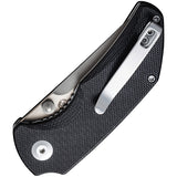 Civivi Thug 2 Pocket Knife Linerlock Black G10 Folding Nitro-V Tanto 20028C2