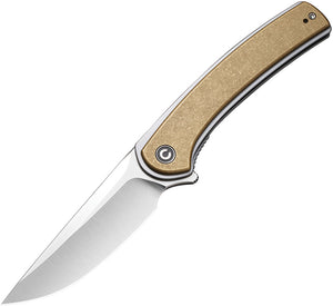 Civivi Asticus Brass Linerlock D2 Folding Knife 2002e