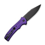 Civivi Cogent 7.88" Button Lock Purple g10  14C28N Black Folding Knife 20038d2