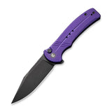 Civivi Cogent 7.88" Button Lock Purple g10  14C28N Black Folding Knife 20038d2