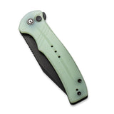 Civivi Cogent Button Lock Jade  g10  14C28N Black Folding Knife 20038d3