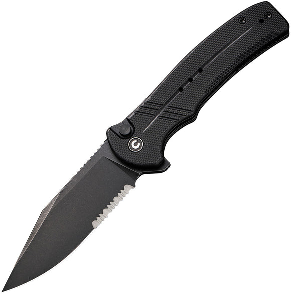 Civivi Cogent Pocket Knife Black G10 Folding 14C28N Steel Drop Pt Blade 20038E1