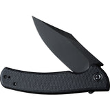 Civivi Sinisys Pocket Knife Black G10 & Stainless Steel Folding 14C28N 200391