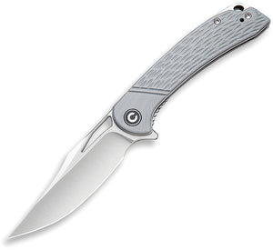 Civivi Dogma Linerlock Gray D2 Folding Knife 2005b