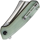 Civivi Bullmastiff Linerlock Jade G10 Folding 9Cr18MoV Pocket Knife 2006E