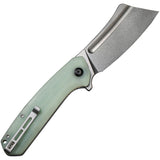 Civivi Bullmastiff Linerlock Jade G10 Folding 9Cr18MoV Pocket Knife 2006E