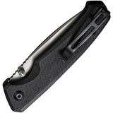 Civivi Altus Black G 10 Button Lock Nitro-V Drop Point Folding Knife 200761