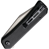Civivi Relic Linerlock Black G10 Folding Nitro-V Clip Point Pocket Knife 20077B1