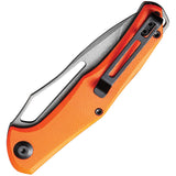 Civivi Fracture Orange Slip Joint Folding Knife 2008c