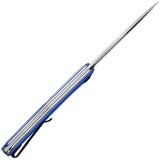Civivi Fracture Blue Slip Joint Folding Knife 2008d