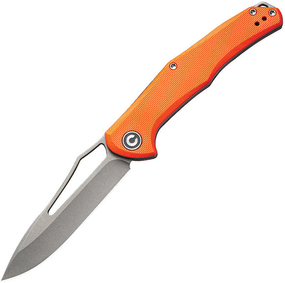 Civivi Fracture Orange Folding Slipjoint Knife 2009c