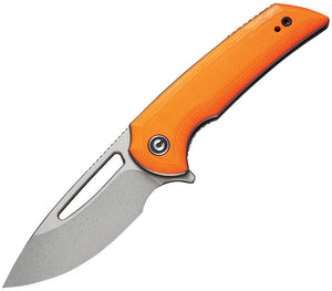 Civivi Odium Orange G10 Linerlock D2 Folding Knife 2010b