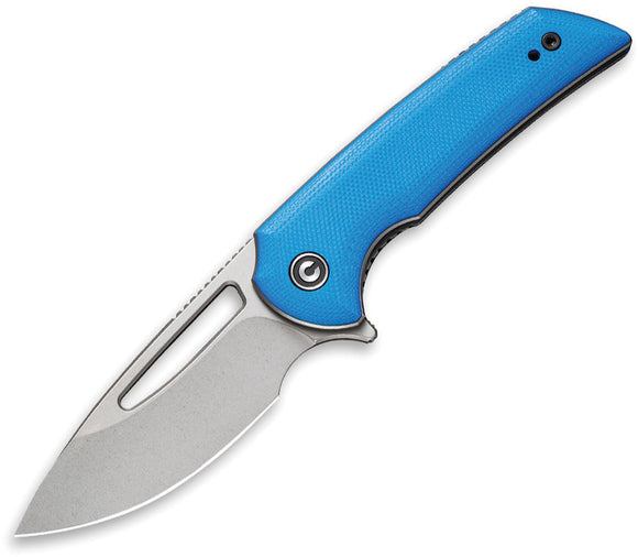 Civivi Odium Blue G10 Linerlock D2 Folding Knife 2010c