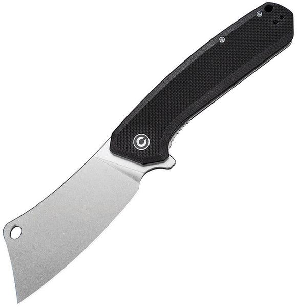 Civivi Mastodon Linerlock Black G10 Folding Knife 2012c