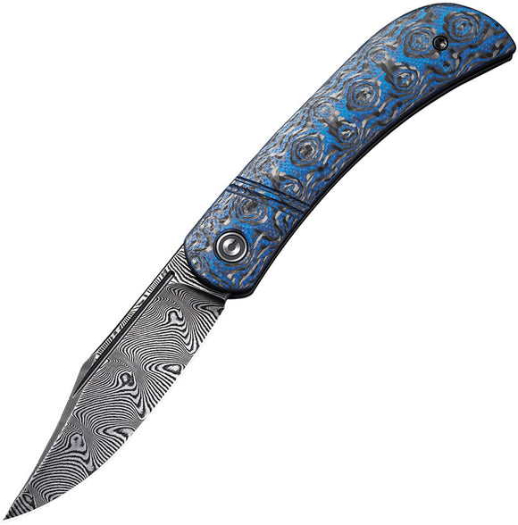 Civivi Appalachian Damascus Drifter Slip Joint Folding Pocket Knife 2015ds2