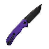 Civivi Brazen Linerlock Purple G10 Folding D2 Pocket Knife 2023d