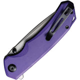 Civivi Brazen Linerlock Purple G10 Folding 14C28N Sandvik Pocket Knife 2102A