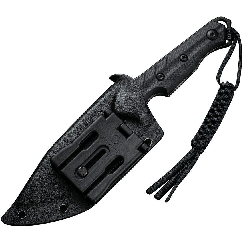 Civivi Maxwell Black G10 D2 Steel Spear Pt Fixed Blade Knife w/ Sheath ...