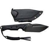 Civivi Maxwell Black G10 D2 Steel Spear Pt Fixed Blade Knife w/ Sheath 210401