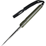 Civivi Maxwell OD Green G10 D2 Steel Spear Pt Fixed Blade Knife w/ Sheath 210402