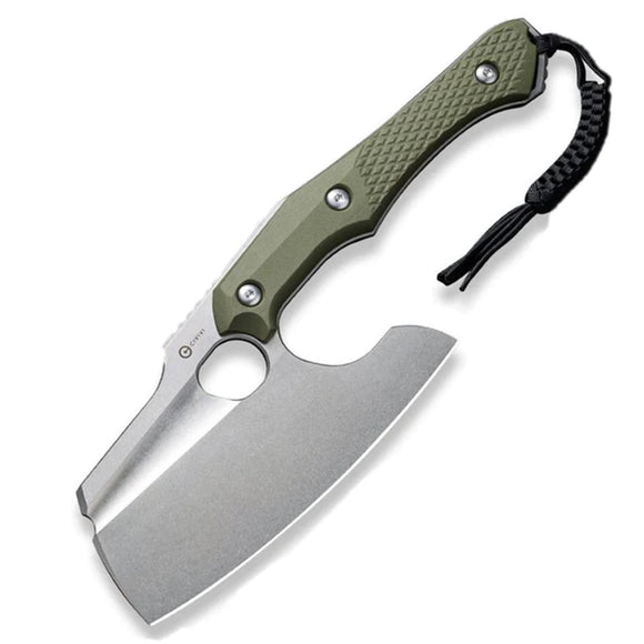 Civivi Aratra OD Green G10 D2 Steel Fixed Blade Knife w/ Kydex Belt Sheath 210412