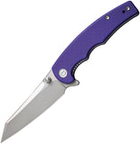 Civivi P87 Folder Pocket Knife Linerlock Purple G10 Folding Nitro-V Blade 210432