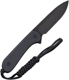 Civivi Elementum Black G10 D2 Steel Fixed Blade Knife w/ Kydex Sheath 2105A