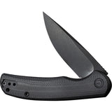 Civivi Nox Black G10 Framelock Nitro-V Folding Knife 2110c