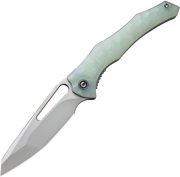Civivi Spiny Dogfish Linerlock Jade G10 Folding 14C28N Pocket Knife 220062
