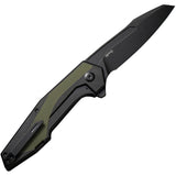 Civivi Hypersonic Framelock Stainless & OD Green G10 Folding 14C28N Knife 220111