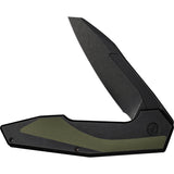 Civivi Hypersonic Framelock Stainless & OD Green G10 Folding 14C28N Knife 220111