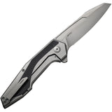 Civivi Hypersonic Framelock Stainless & Black G10 Folding 14C28N Knife 220112