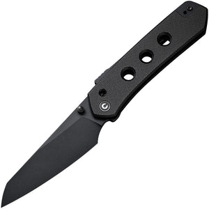 Civivi Vision FG Superlock Black G10 Folding Nitro-V Reverse Tanto Knife 220361