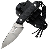 Civivi Propugnator Black G10 D2 Steel Fixed Blade Knife w/ Belt Sheath 230021