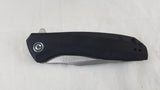 Civivi Baklash Linerlock Black Folding 9Cr18MoV Steel Pocket Knife 801E