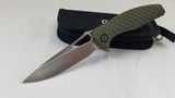 Civivi Wyvern Linerlock Green FRN Handle Folding D2 Knife 902a